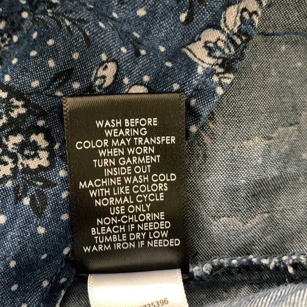 Torrid Chambray Puff Sleeve Smocked Dress - Picture 14 of 14